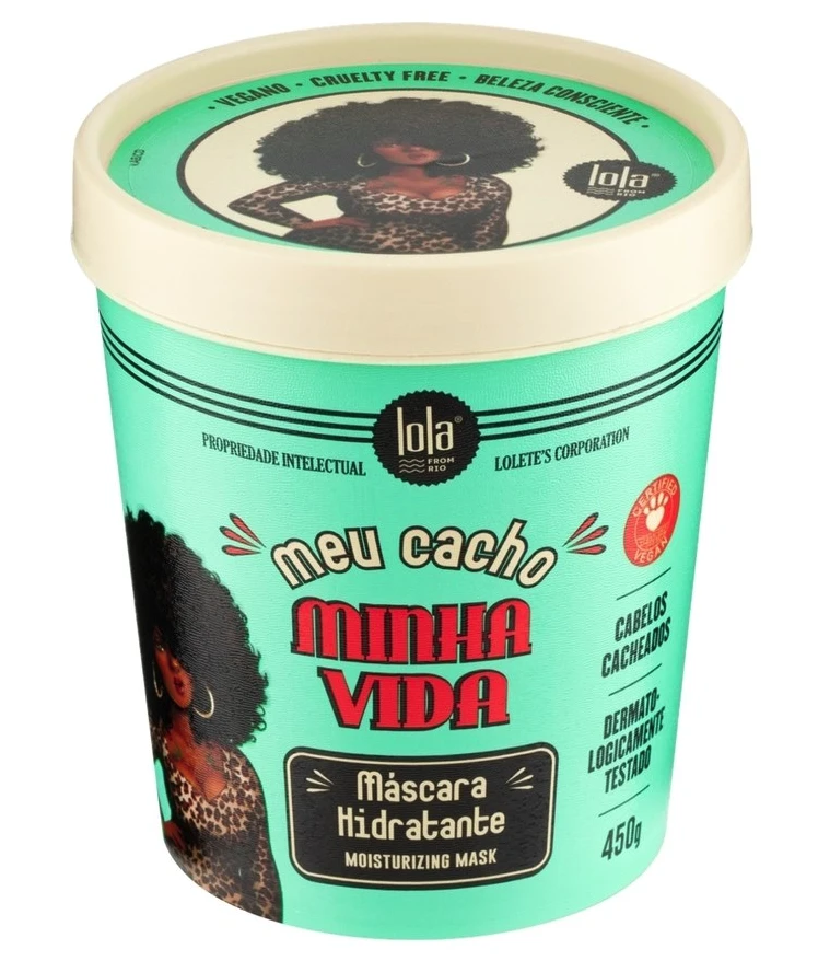 love Lola Cosmetics Meu Cacho Mihna Vida Hair Treatment Kreminis Mask For Hydration, 450 g