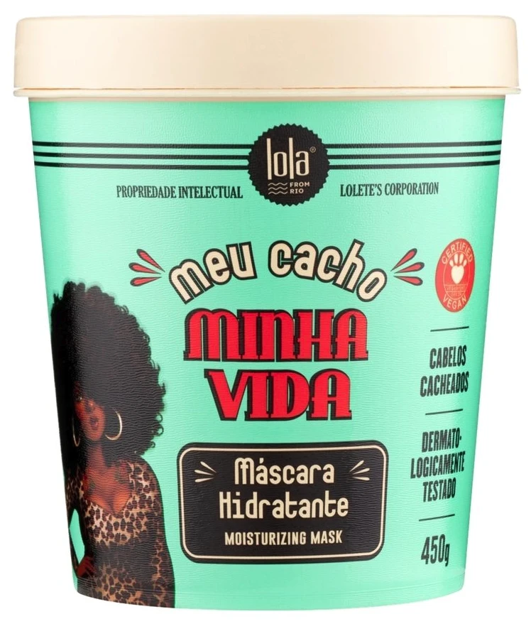 love Lola Cosmetics Meu Cacho Mihna Vida Hair Treatment Kreminis Mask For Hydration, 450 g