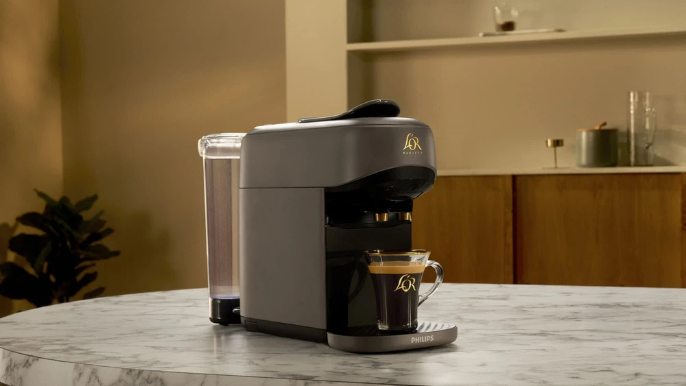 L'OR - Barista Absolu kavos aparatas - pilkas