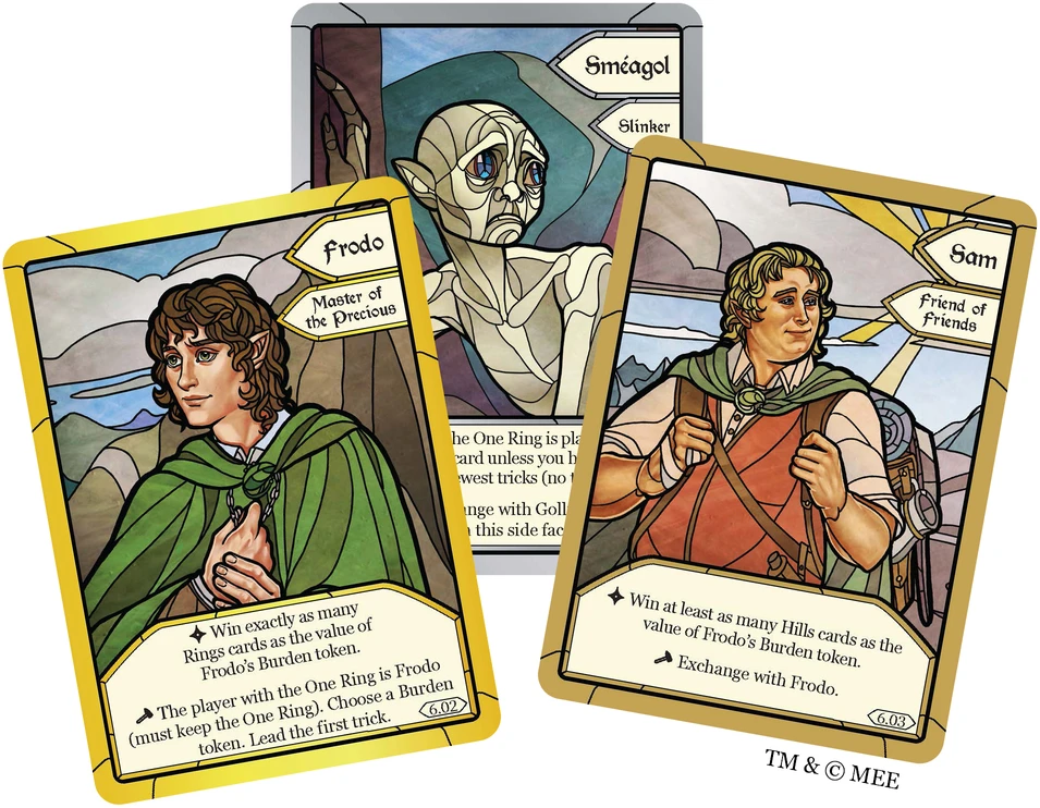 LORD OF THE RINGS Office Dog The Two Towers: Trick-Taking Game