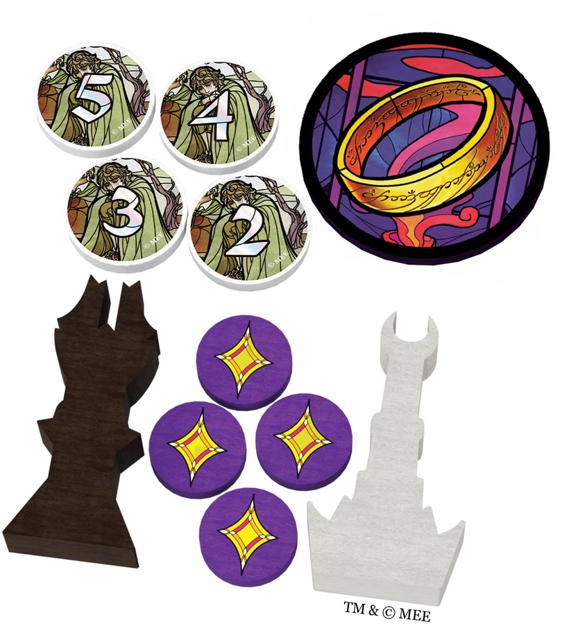 LORD OF THE RINGS Office Dog The Two Towers: Trick-Taking Game