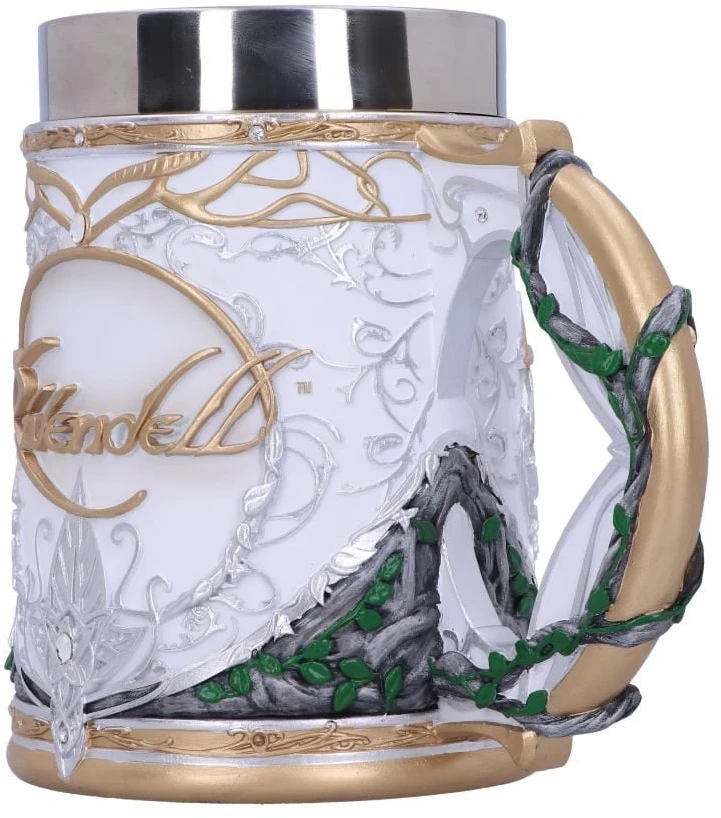 Lord Žiedų valdovo Rivendell alaus bokalas 15,5 cm
