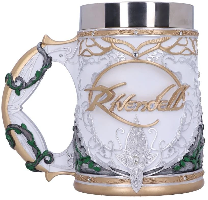 Lord Žiedų valdovo Rivendell alaus bokalas 15,5 cm