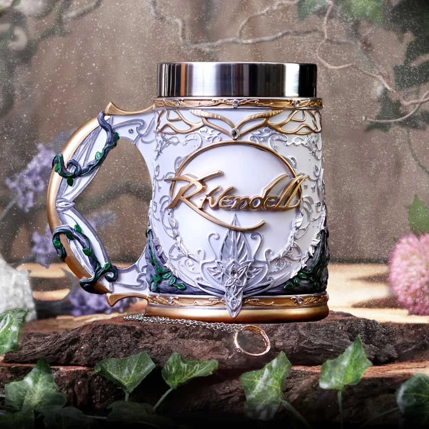 Lord Žiedų valdovo Rivendell alaus bokalas 15,5 cm