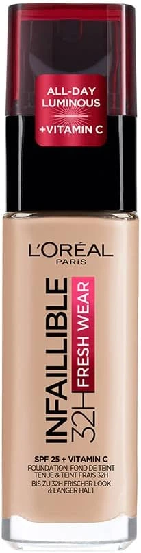 L´Oréal Paris Infaillible 24H Fresh Wear makiažo pagrindas 30 ml (235 Honey)