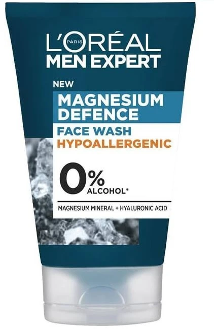 L'Oréal Paris Men Expert Magnesium Defense veido prausiklis 100 ml