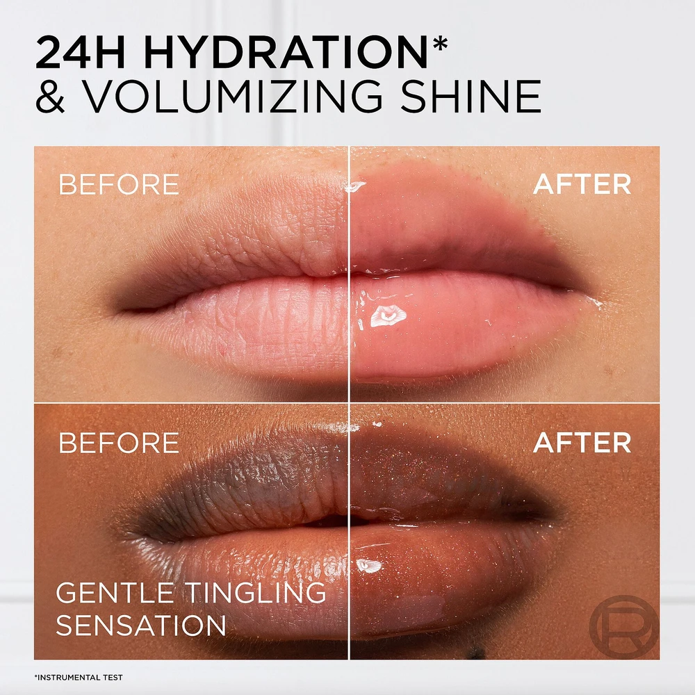 L'Oréal Paris Plump Ambition Hyaluron Lip Oil lūpų aliejus