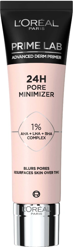 L'Oréal Paris Prime Lab 24H Pore Minimizer Makeup Primer poras sutraukianti makiažo bazė, 30 ml