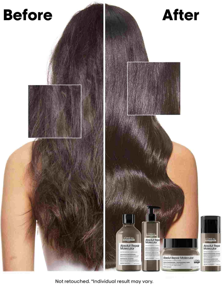 L'Oreal Professionnel Serie Expert Absolut Atstatomasis molekulinė plaukų kaukė Kremas atkuriamiesiems plaukams, 250 ml