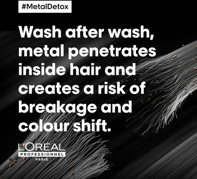 L'Oréal Professionnel Metal Detox Concentrated Oil Koncentruotas apsauginis plaukų aliejus, 50 ml