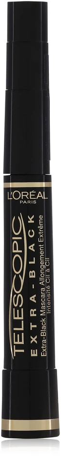 Blakstienų tušas L'Oreal Telescopic Carbon Juodas 8ml