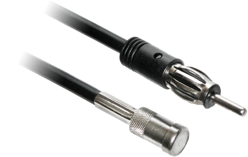 LP Antenos perėjimas ISO lizdas - DIN kištukas, kabelio ilgis 23cm