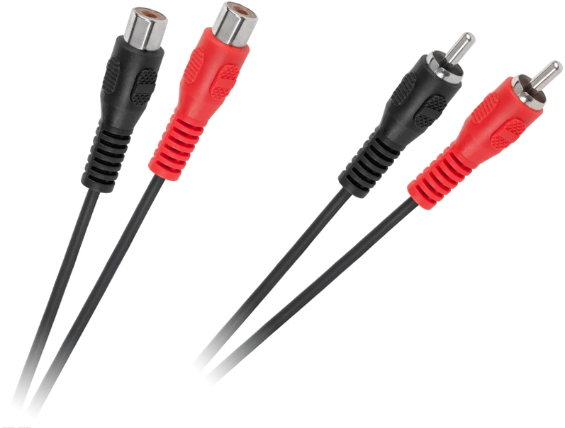 Oem Kabelis 2 x RCA kištukas - 2 x RCA lizdas 3 m