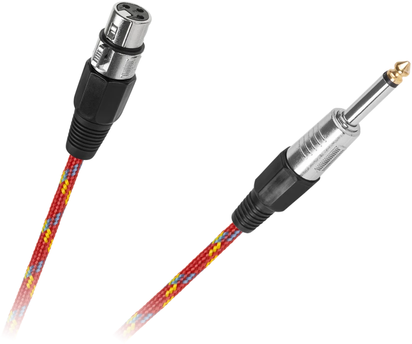 LP Oem Mikrofono kabelis CANON lizdas-JACK 6.3 mm 5 m