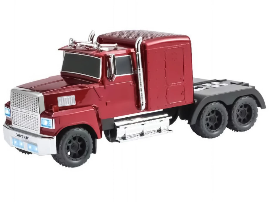 LTC Retro Bluetooth garsiakalbis WS-570 truck, 10W, FM radijas, USB, TF, LED ekranas, 1500 mAh baterija, raudona