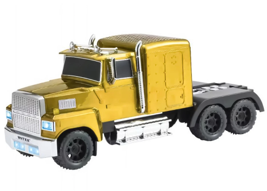 LTC Garsiakalbis bluetooth retro ws-570 truck, 10 W, radijas FM, USB, TF, LED ekranas, akumuliatorius 1500 mAh, geltonas