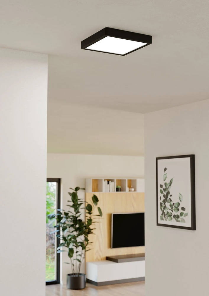 EGLO - „Fueva-Z“ išmanioji lubinė lempa - 21x21 cm - „Zigbee“ ir „Bluetooth“