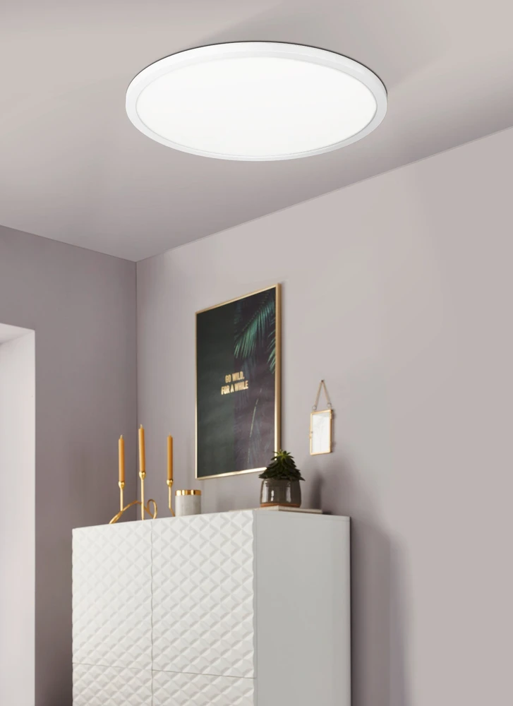EGLO - Rovito-Z pakabinamas šviestuvas, baltas Ø42 - RGB + reguliuojama balta spalva - Zigbee ir Bluetooth