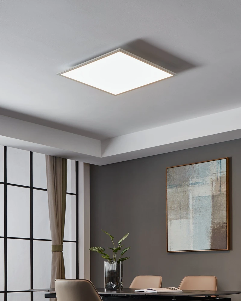 „Eglo“ – „Salobrena-Z“ išmanioji LED lubinė panelė 59,5x59,5 – „Zigbee“ ir „Bluetooth“