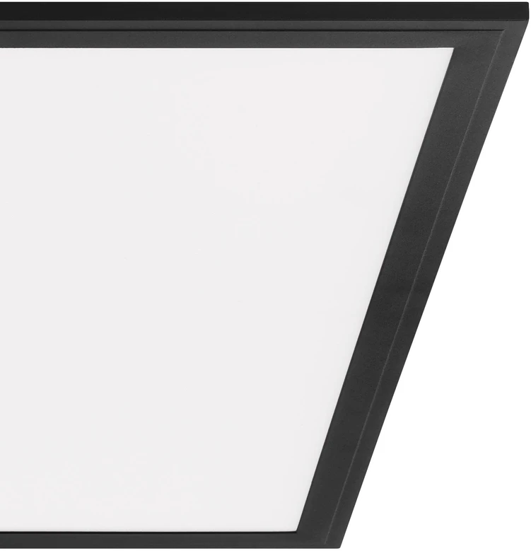 Lubinis šviestuvas „Eglo“ – „Salobrena-Z“ išmanioji LED panelė – juoda (59,5 x 59,5 cm) – „Zigbee“ ir „Bluetooth“