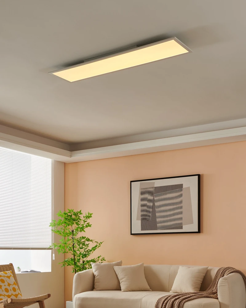 EGLO - Salobrena-Z išmanioji LED panelė 120x30 – reguliuojamo baltumo – Zigbee ir Bluetooth