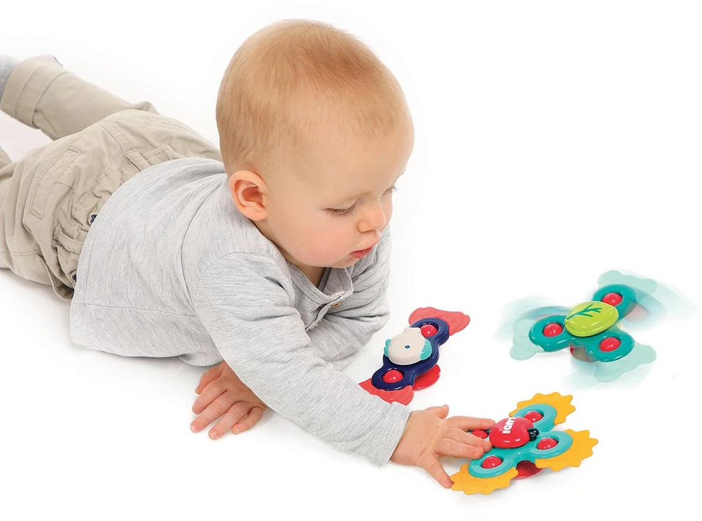 Suktukai kūdikiams Ludi Baby Spinner, 3 vnt.