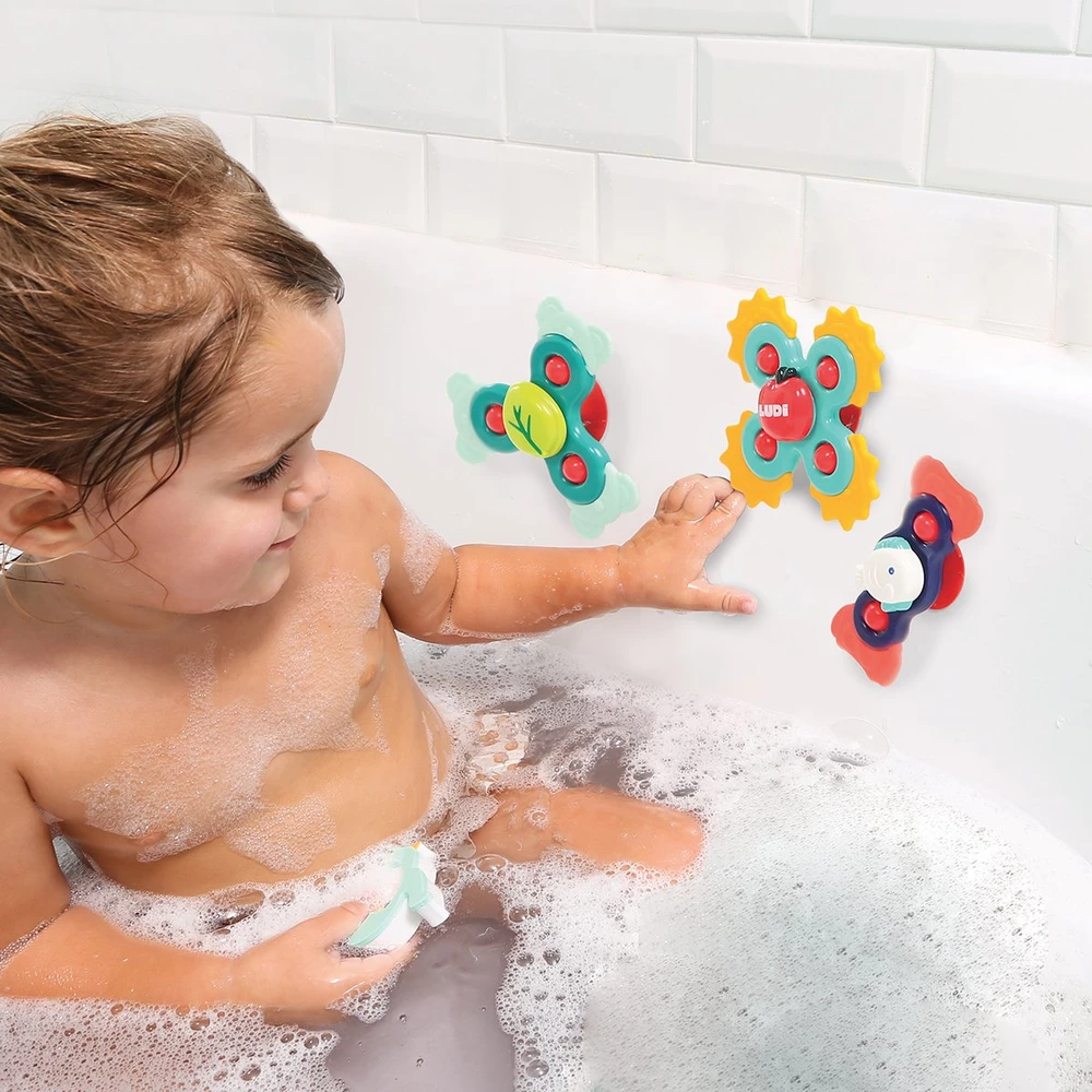 Suktukai kūdikiams Ludi Baby Spinner, 3 vnt.