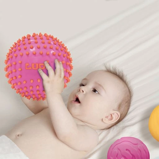 Ludi - Sensorinių kamuoliukų rinkinys - rožinis - LU30022