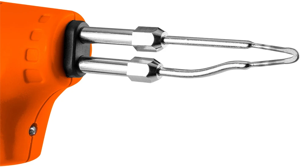 Lutownica 200 W transformatorinis lituoklis, dėkle