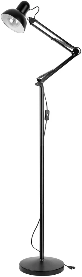Orno LUWES toršeras, 185 cm, E27, maks. 18 W, juodas