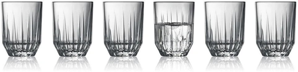 Lyngby Glas - Astrid vandens stiklinė - 25 cl – 6 vnt.