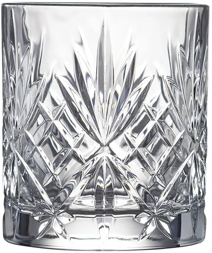 Lyngby Glas - Krištolinė Melodia vandens stiklinė - 23 cl - 6 vnt. rinkinys