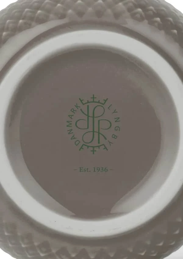Lyngby Porcelæn - „Rhombe Earth“ puodelis su rankena - 39 cl - molis