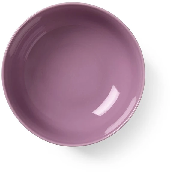 Lyngby Porcelæn – Rombo spalvos dubuo – Ø15,5 cm – Violetinė