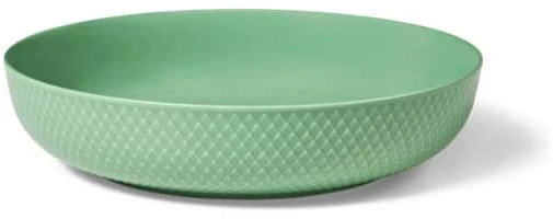 Lyngby Porcelæn – Rombo spalvos serviravimo indas – Ø28,5 cm – Žalias