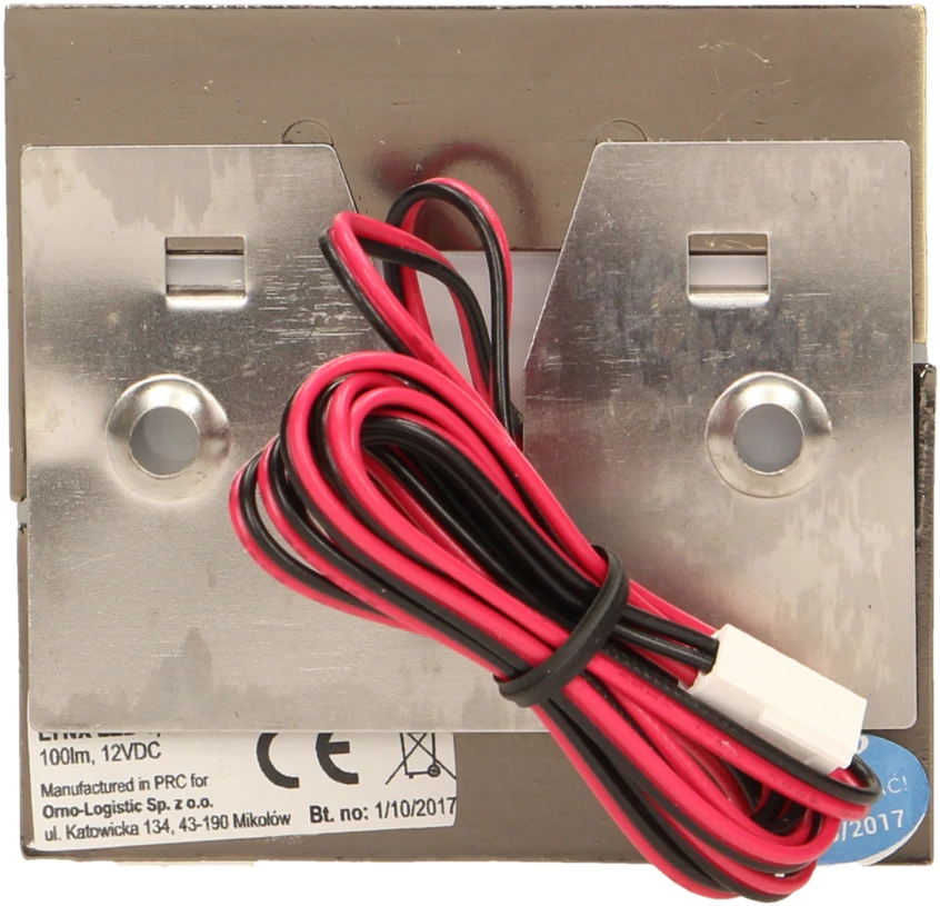 Orno LYNX LED 1.2W, paviršinis laiptinės šviestuvas, 12V DC, 100lm, 3000K, žalvarinis