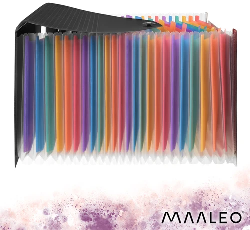 Maaleo 24-compartment document folder