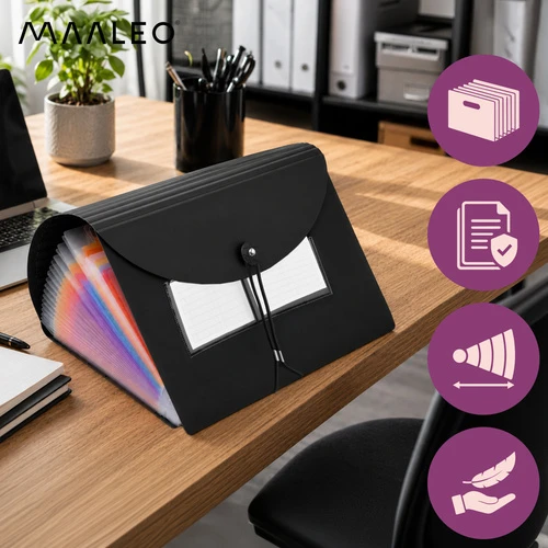 Maaleo 24-compartment document folder
