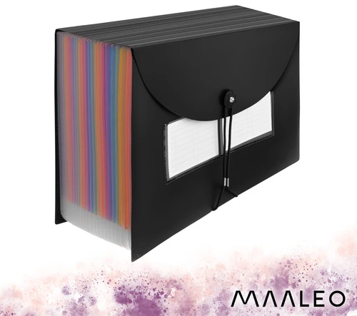 Maaleo 24-compartment document folder