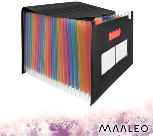 Maaleo 24-compartment document folder