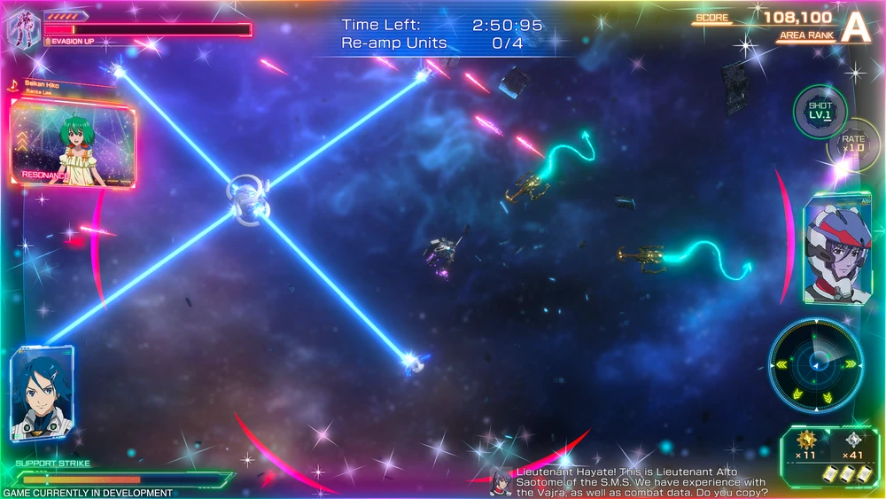 „MACROSS“ – šaudymo įžvalgos – „Nintendo Switch“