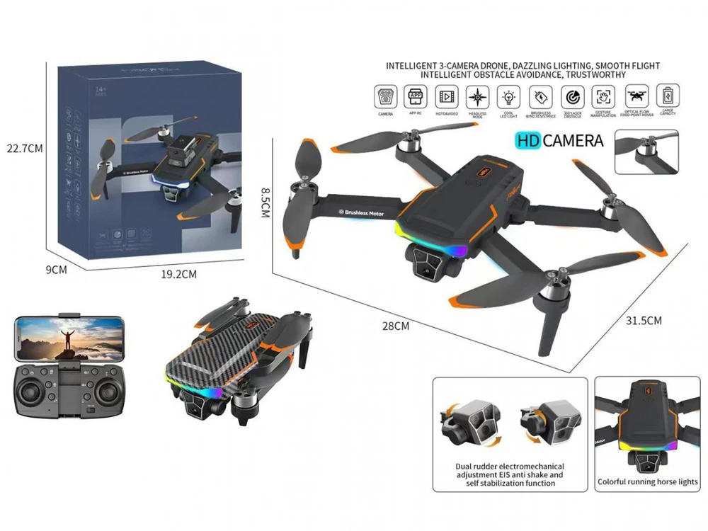 Madej RC kameros dronas