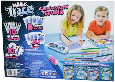 „Magic Trace“ – šviesų piešimo stotelės rinkinys (40279)