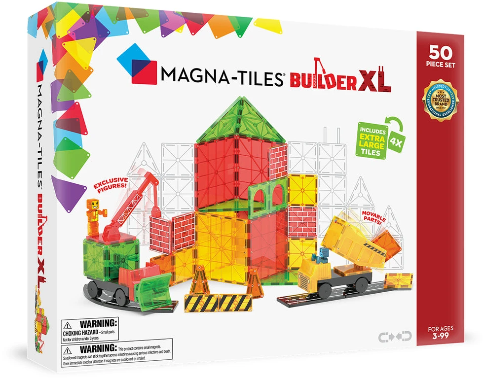 MAGNA-TILES - Builder XL 50 vnt. (90289)