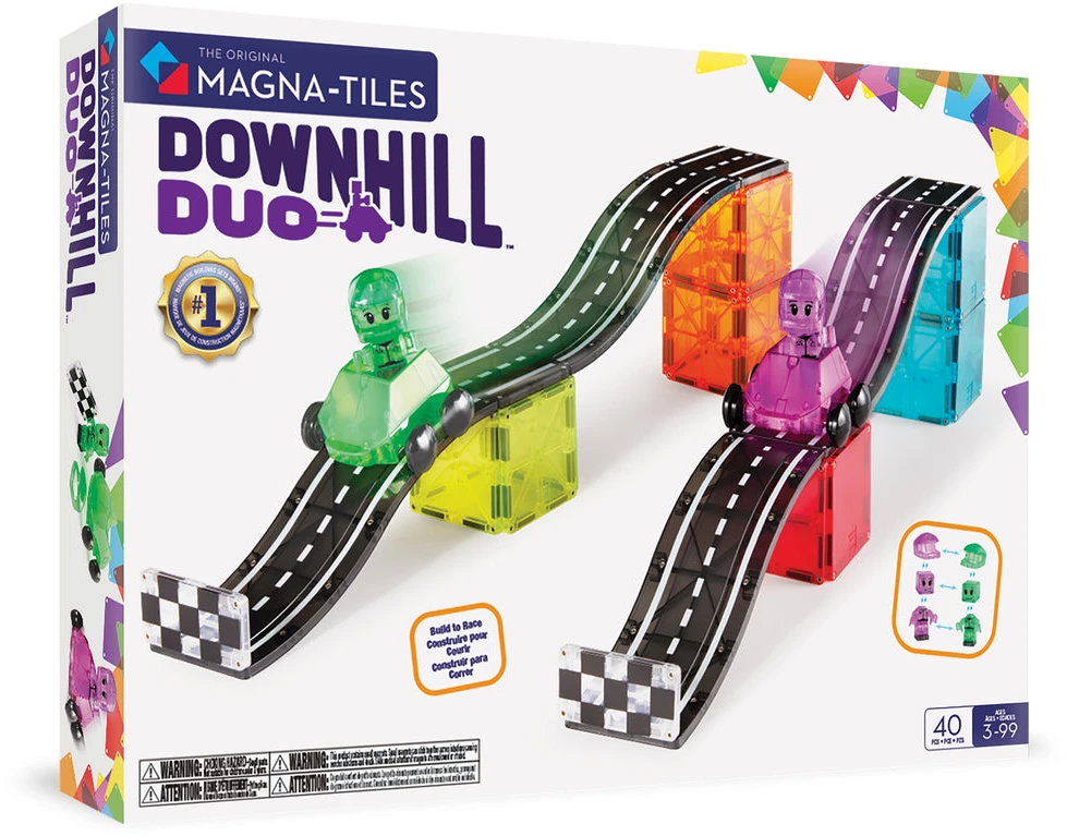 MAGNA-TILES - „Downhill Duo“ 40 dalių rinkinys (90233)