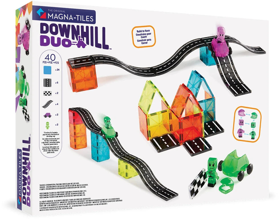 MAGNA-TILES - „Downhill Duo“ 40 dalių rinkinys (90233)