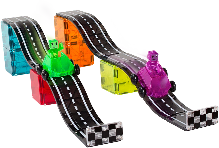 MAGNA-TILES - „Downhill Duo“ 40 dalių rinkinys (90233)