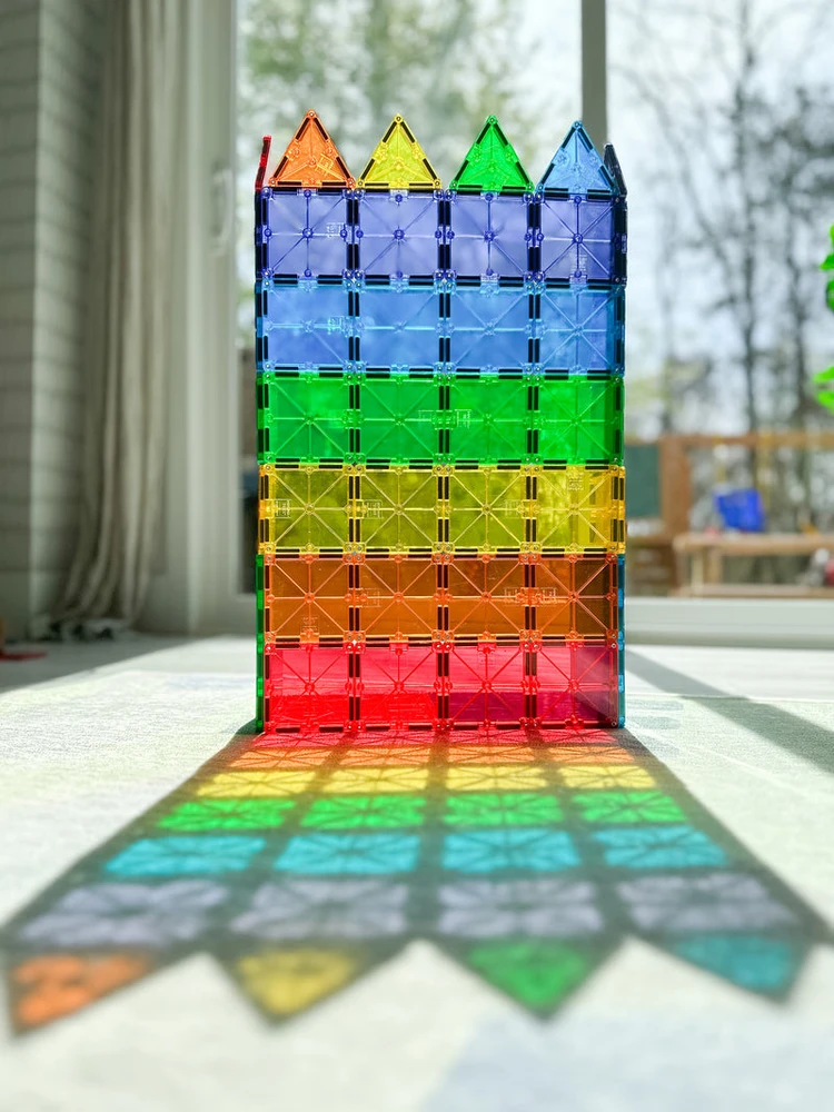 MAGNA-TILES Konstruktorius „Spalvos“, 100 det.