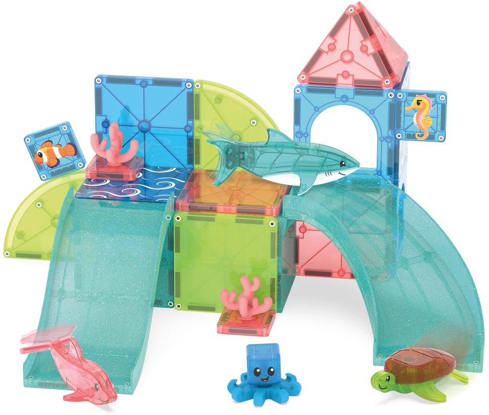 „Magna-Tiles“ – koralinis rifas (90483)