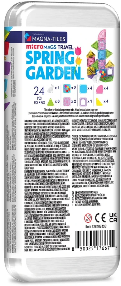 MAGNA-TILES - microMAGS Spring Garden (90467)